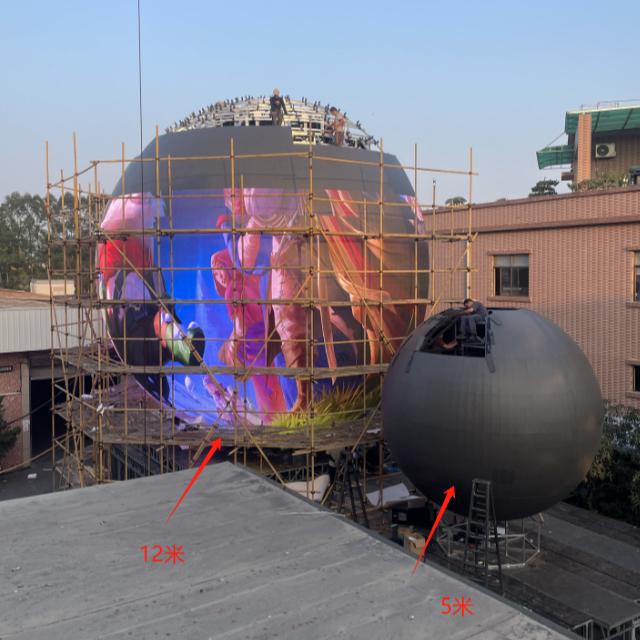 Start Here to Customize Your Own Spherical LED Display Screen