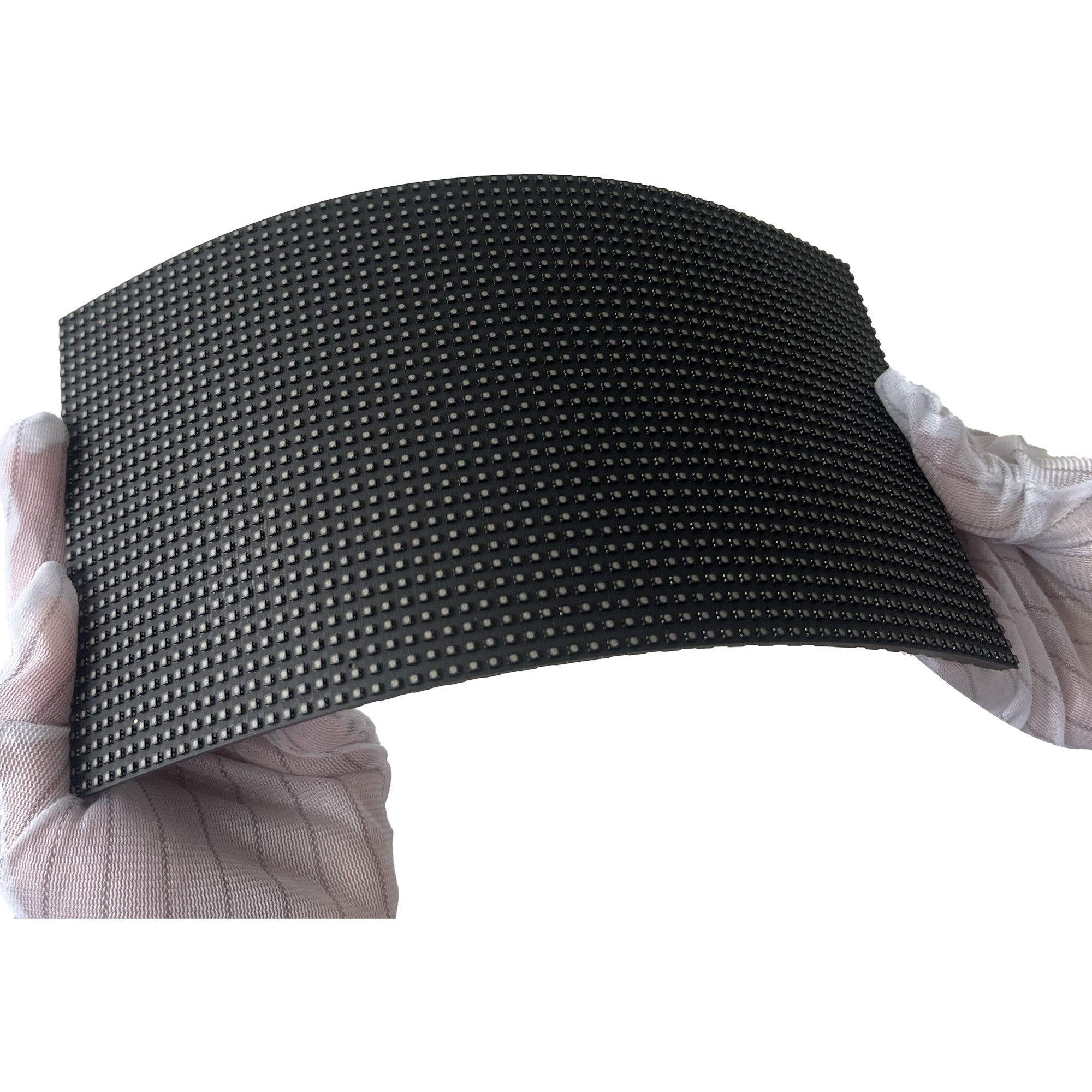 HKXR4M (P4) Indoor Flexible LED Display Module, 4mm Full RGB Pixel LED Display Panel Screen in 256* 128 mm with 2048 dots, 1/16 Scan, 600 Nits LED Tile for Indoor Display