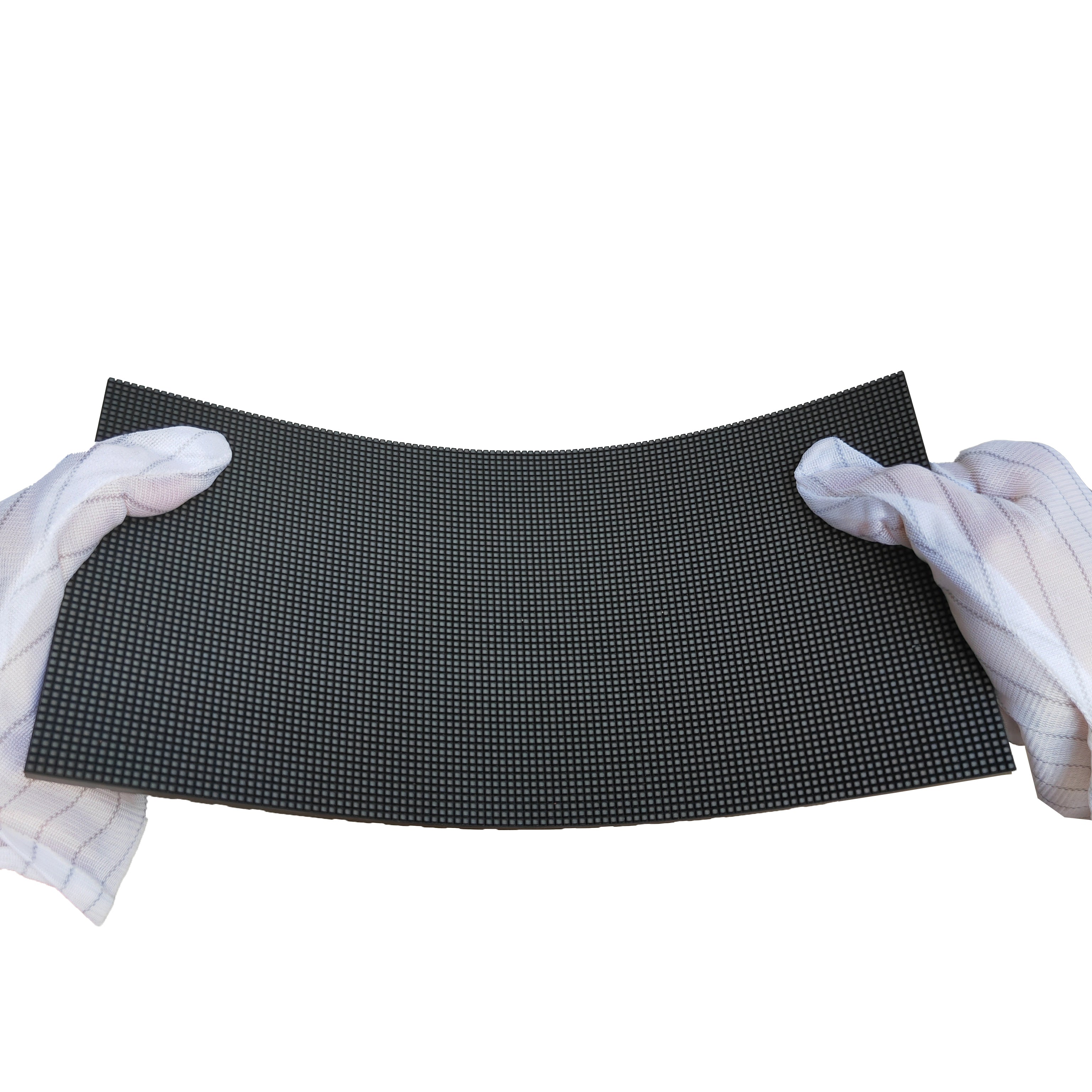HKXR2S (P2) Indoor Flexible LED Display Module, 2mm Full RGB Pixel LED Display Panel Screen in 240* 120 mm with 7200 dots, 1/30 Scan, 600 Nits LED Tile for Indoor Display