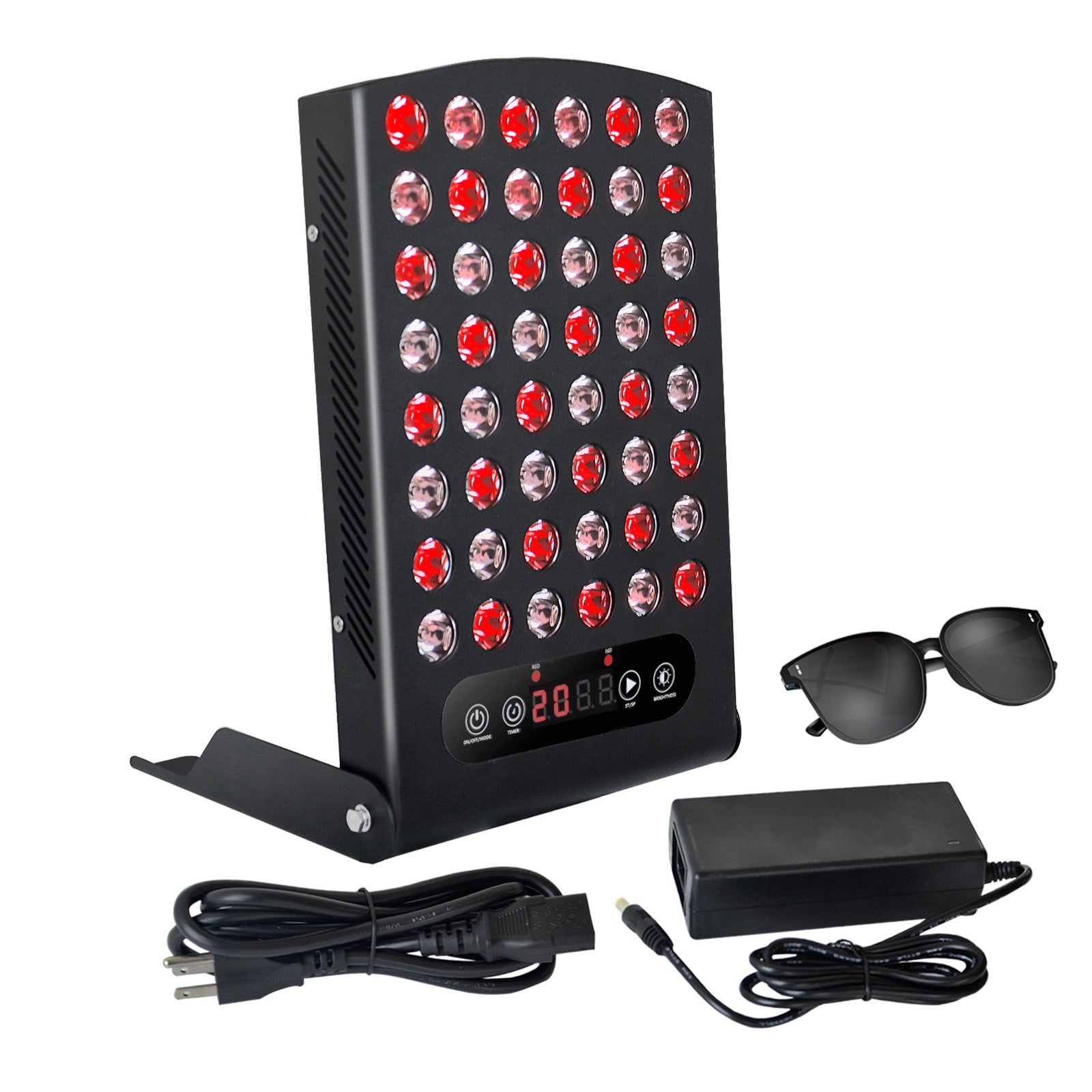 S60 Red light Therapy LED Panel w/ 48pcs Bi-Chip (850nm & 660nm) LED Red Light