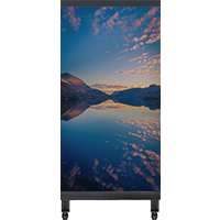 Transparent Holographic LED Film LED Poster Display P3.91 1x2 Meters Display Area