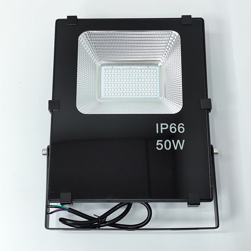 DMX512 RGB LED Flood Light 30W AC110 220V Outdoor IP66 LED WallWasher LEDLightsWorld