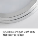RGB LED Under Cabinet Lighting Silver Rounded Aluminum Alloy Shell 2W 12VDC  Puck Light for Motorhome, Caravan, Truck, Kitchen, Wine Cabinet, Wardrobe