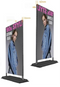 Portable Rolling LED Poster Display, Dual Side Screen