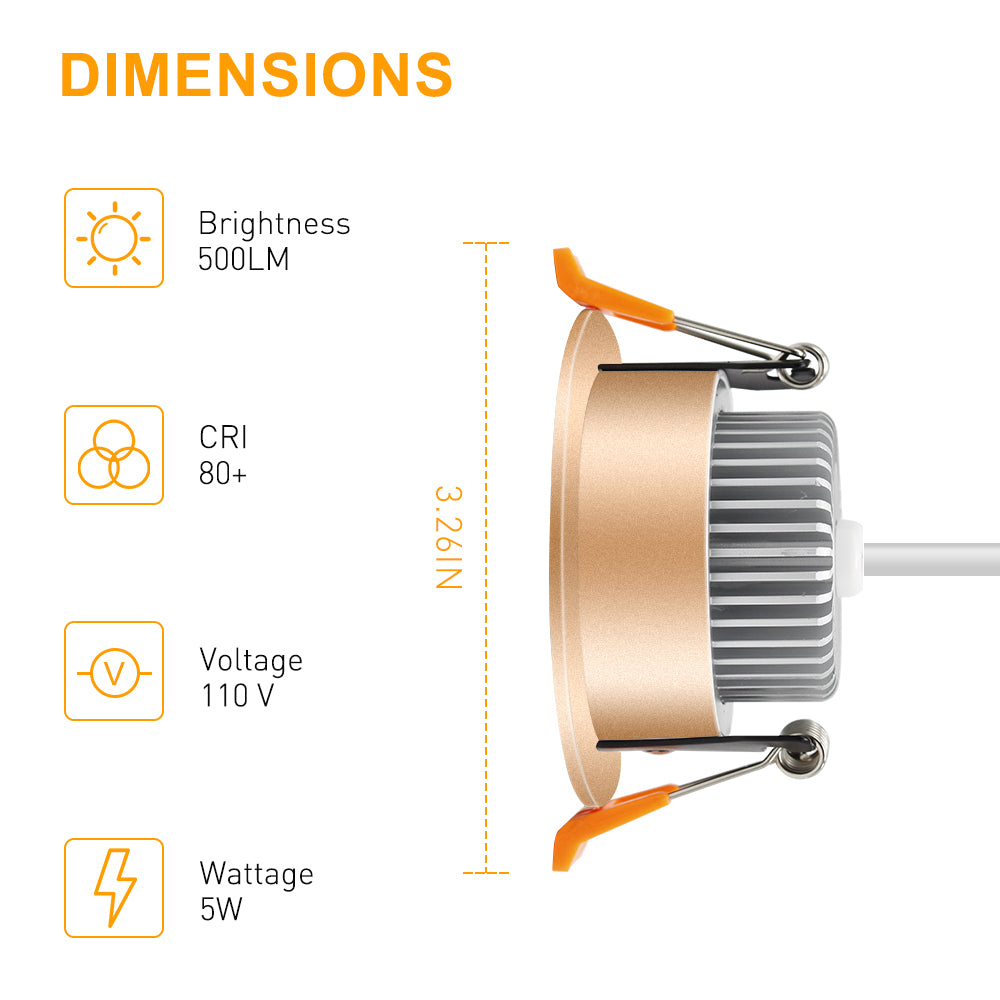 Recessed LED downlight Pointer 5W