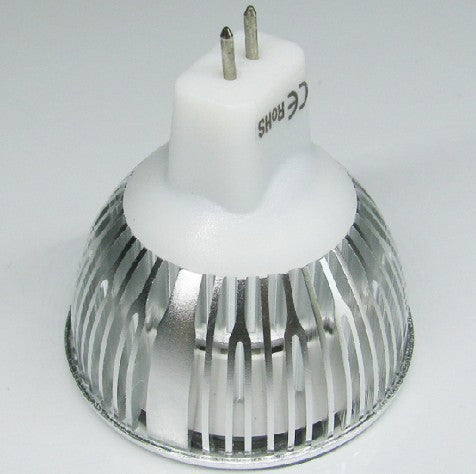 4Pack 3W(3x1W) 12V AC/DC LED Spotlight MR16 LED Bulb Light GU5.3