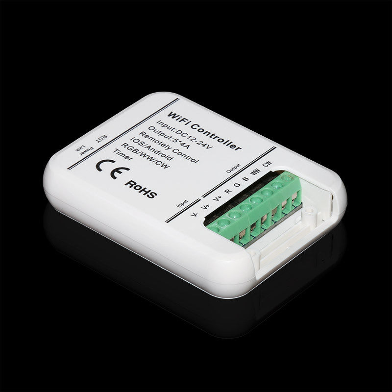 Comprar Homekit DC5V-24V 5050 RGB/RGBCCT WiFi inteligente controlador de tira  LED aplicación/Control de voz para Apple Home Kit Alexa Echo Google Home