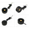 2Pack 5W Waterproof LED Puck Light IP65 Rated LED Undercabinet Light Dimmable Outdoor LED Wall Light