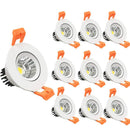 3W Dimmable LED Downlight CRI80 COB LED Ceiling Light Cut-out 2in/51mm 25W Halogen Bulbs Equivalent