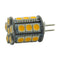 4 Pack 4.5 Watt (50Watt Equivalent) DC12V Tower type G4 Bi-pin base Lamps with 24 pcs Tri-Chip LED SMD5050