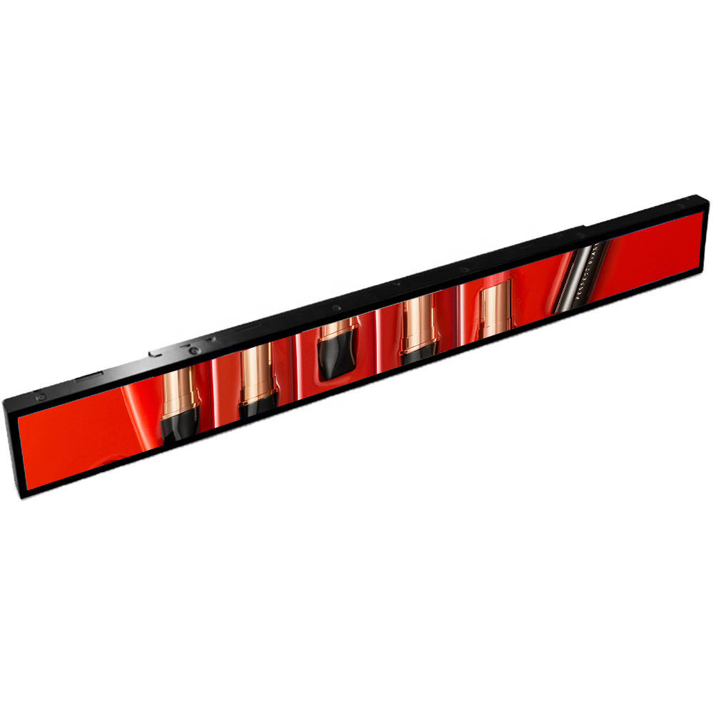 23.1" inch Stretched Bar LCD Display for store shelf promotion Wi-Fi Android system LCD enclosure