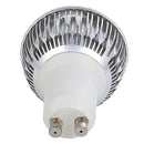 4Pack 3W(3x1W) 120V/220V AC LED Spotlight GU10 Bi-Pin Base LED Light Bulb Aluminum Housing 30° Beam Angle