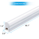 FREE SHIPPING 10Pcs Pack /2FT/3FT/4FT/5FT Line Voltage AC T5 LED Tube Light with Milky White cover