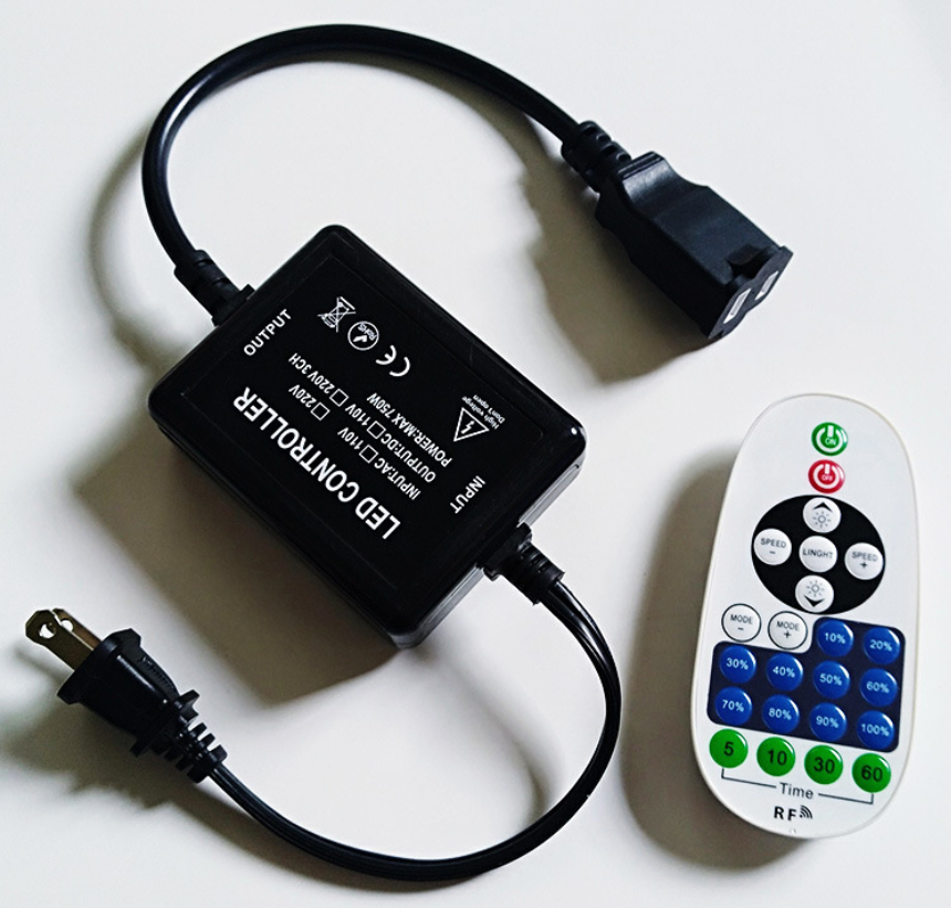 Plug In Electronic Dimmer w/ Remote for LED Neon Signs