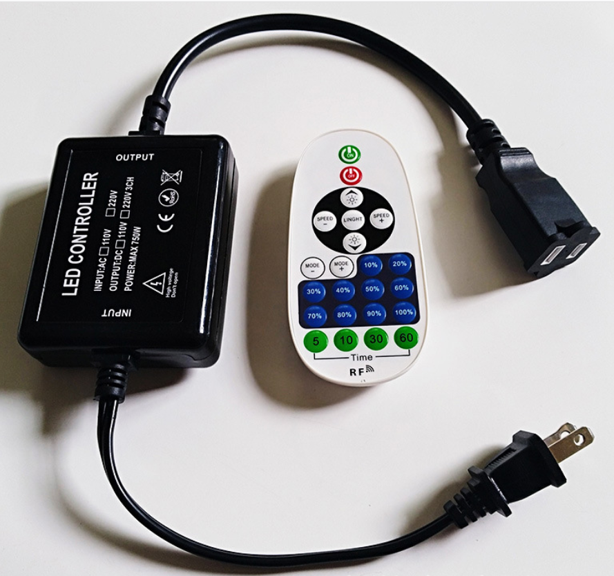 Power Supply Remote Light Dimmer LED Controller With 23key IR Remote For  100m Single Color LED Strip Light 1500W, 110V/220V, EU/US Plug From  Frtg871, $27.66