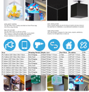 P2.5 Indoor 5 Faces Magic Cubic LED Display with Each Face in Size 320x320 mm