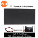 M-F3.2 (P3.2 ) Bare Board LED Module, 3.2mm Full RGB Digital Pixel Panel Screen in 256 * 128 mm with 3200 dots, 1/20 Scan, 800 Nits for Indoor Display