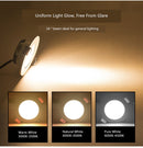 1inch Thick Low Profile LED Downlight 3W 2'' CRI80 Anti-glare Diffuser Ceiling Light