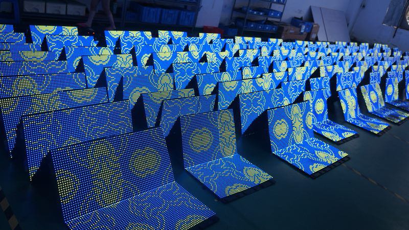 LED Curtain,Foldable LED Display,Foldable LED Display – LEDLightsWorld