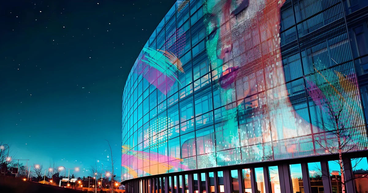 Adhesive Transparent LED Film