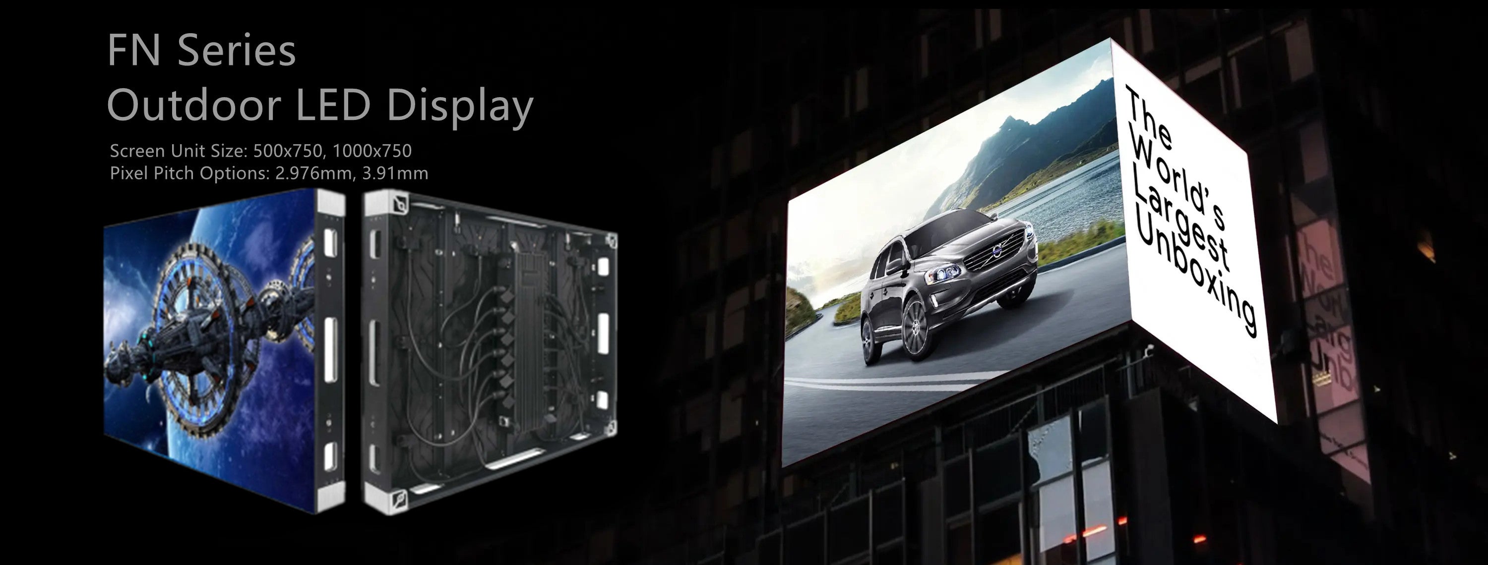 Lightweight HKN Series Outdoor LED Display