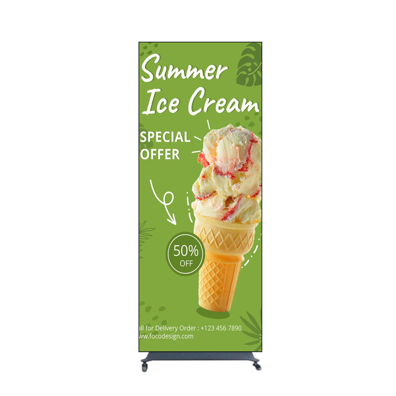 EP Wider Series 960mm Wide P1.25 | P1.53 | P1.86 | P2.5 Indoor LED Poster Display Linkable Digital Poster