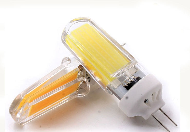 10PCS Pack 110V 220V AC Triac Dimmable 3W G4 E14 COB 2609 LED Light Bulb