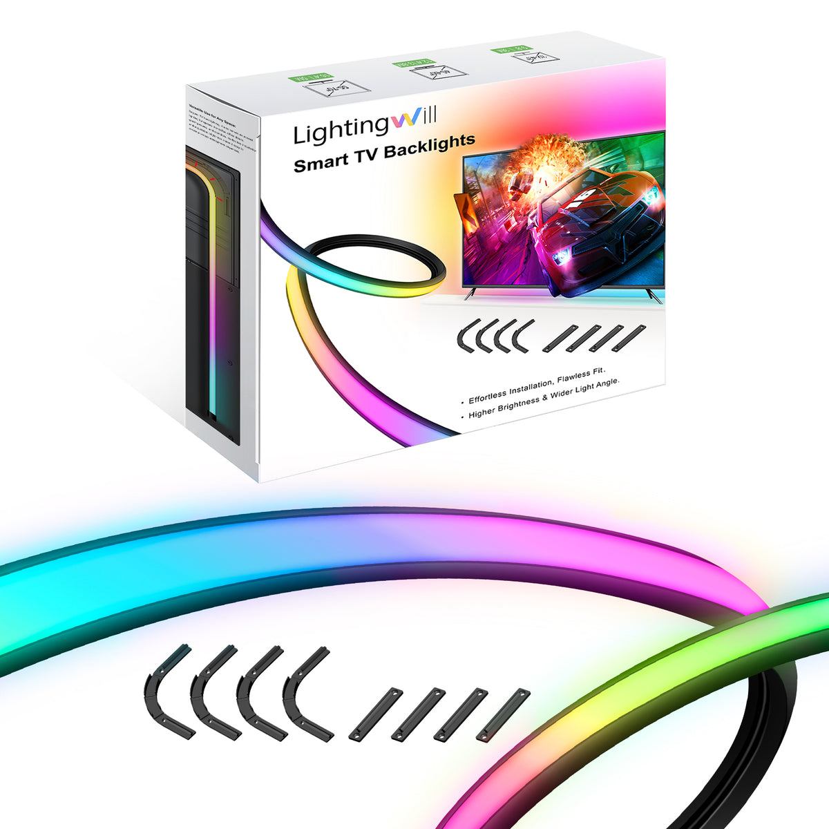Lightwill LightingWill Branded LED Cute Lights