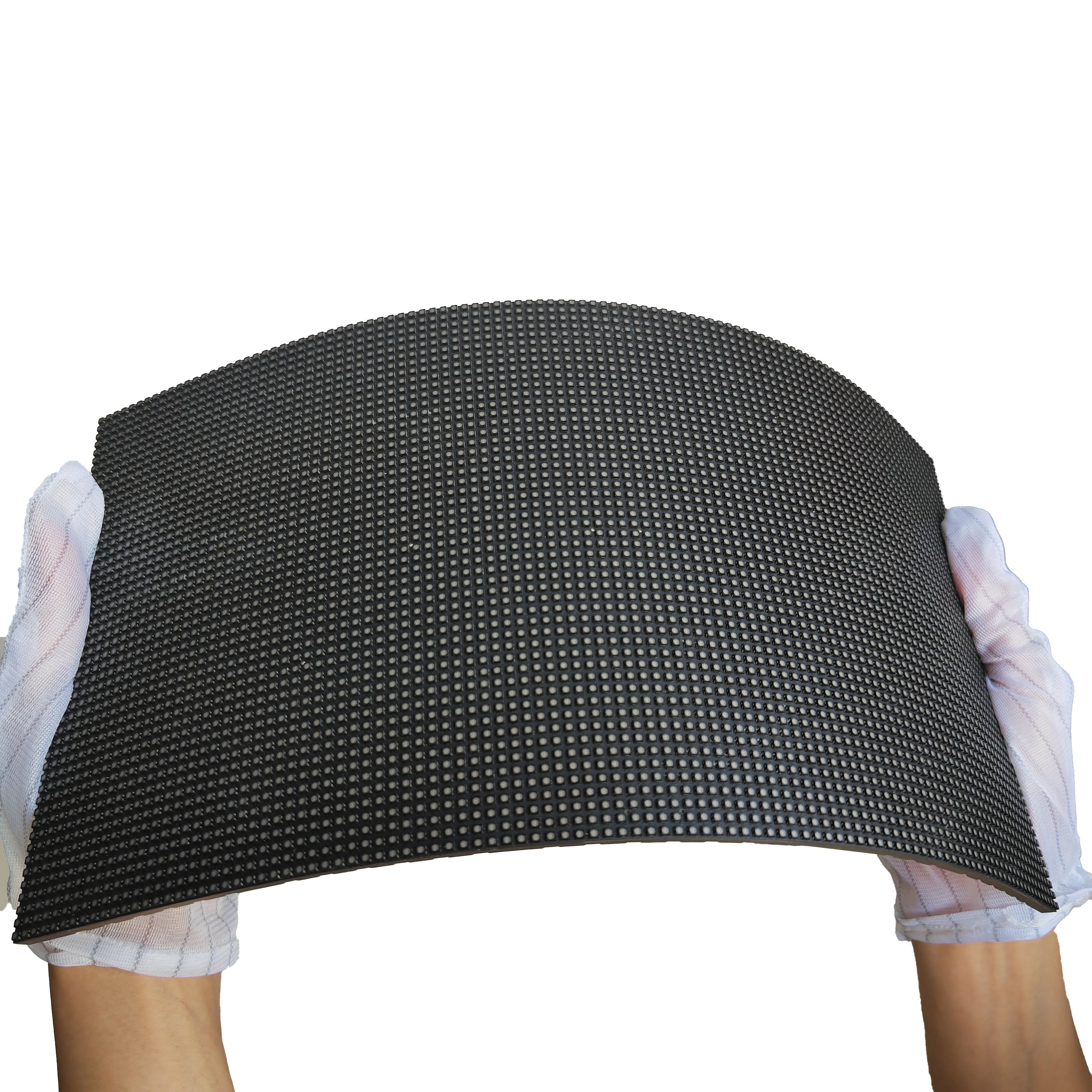 HKXR3L (P3.076) Indoor Flexible LED Display Module, 3mm Full RGB Pixel LED Display Panel Screen in 320* 160 mm with 5408 dots, 1/26 Scan, >600 Nits LED Tile for Indoor Display