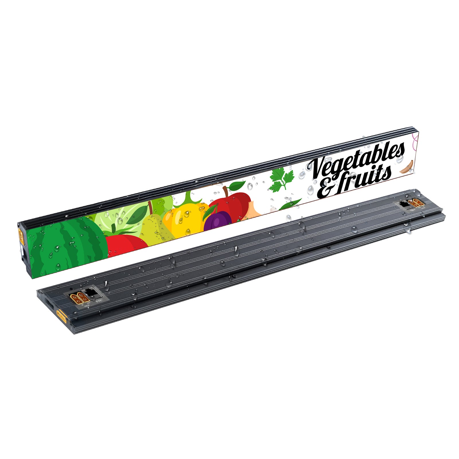 12PCS Pack Shelf LED Display Strip P1.25 | P1.875 60mm (2.36'') Tall Digital Price Display for Store