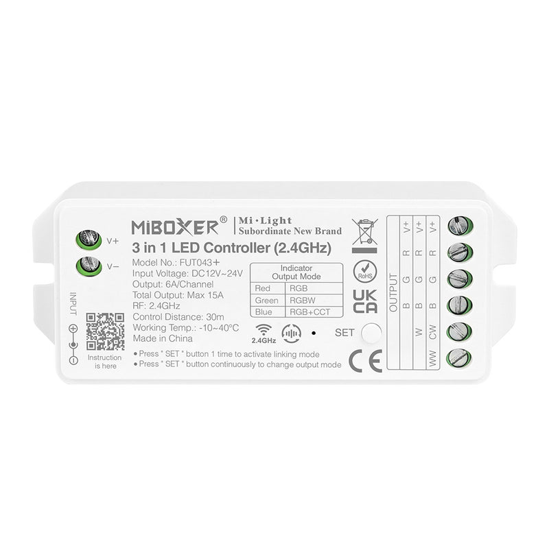MiBOXER FUT043+ 3 in 1 LED Controller (2.4GHz)