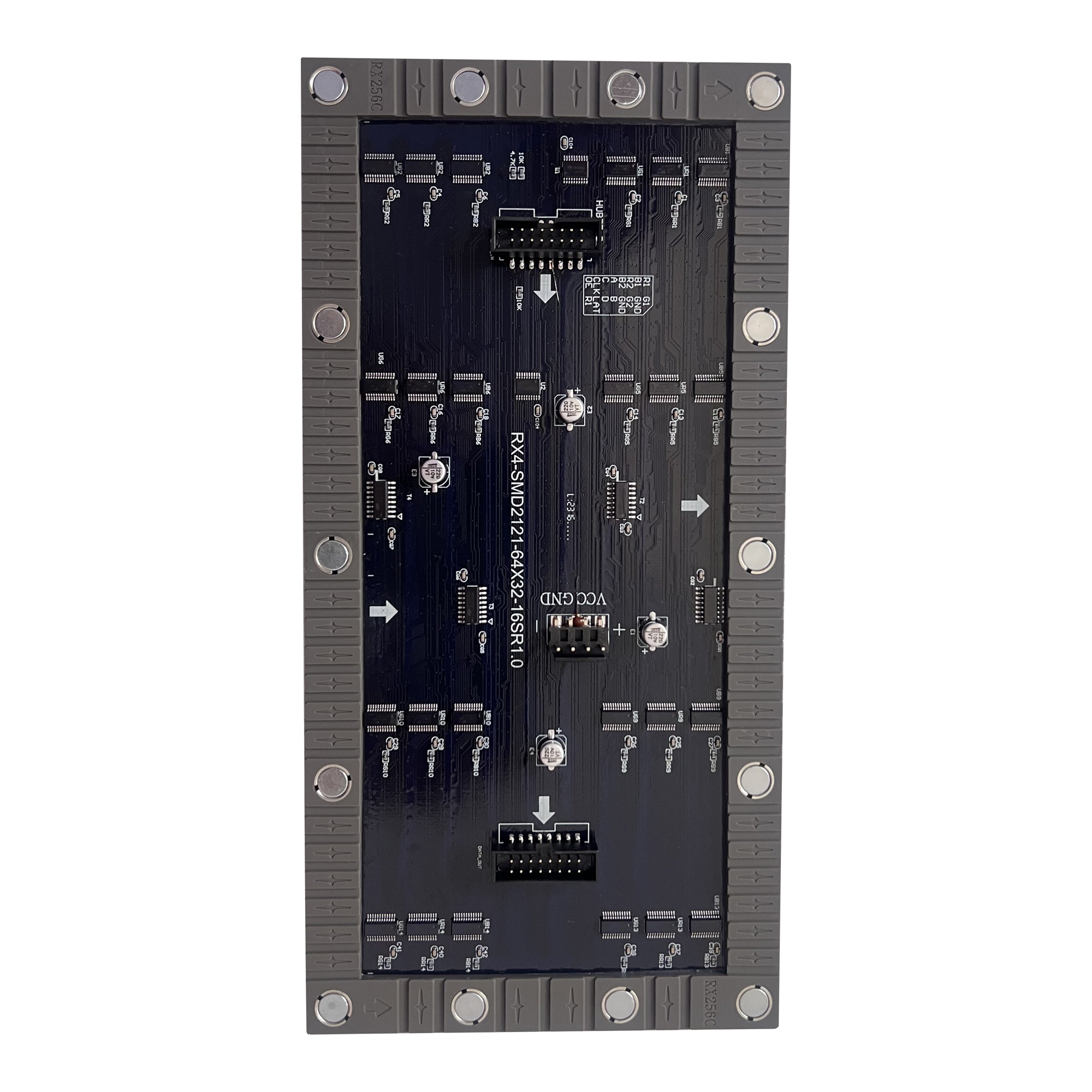 HKXR4S (P4) Indoor Flexible LED Display Module, 4mm Full RGB Pixel LED Display Panel Screen in 240* 120 mm with 1800 dots, 1/15 Scan, 600 Nits LED Tile for Indoor Display