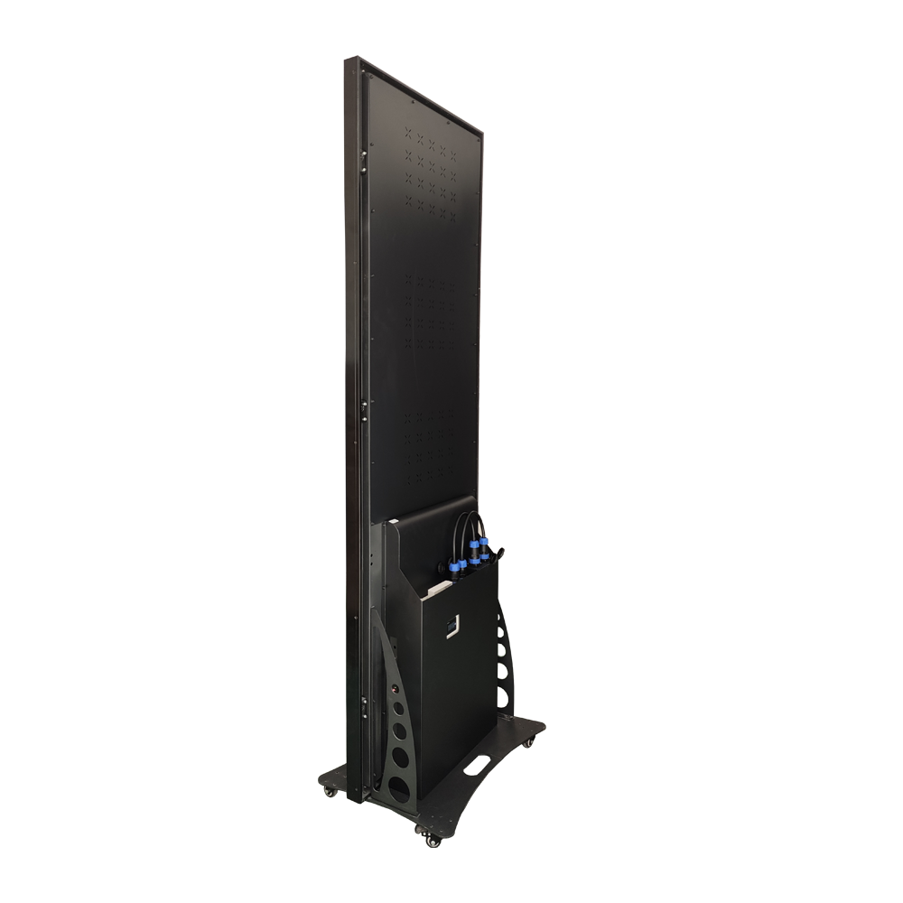 2PCS-PACK EP Battery Series P1.25 | P1.53 | P1.86 | P2.5 Indoor LED Poster Display Powered By Battery Free To Move w/ 640x1920mm Display Area