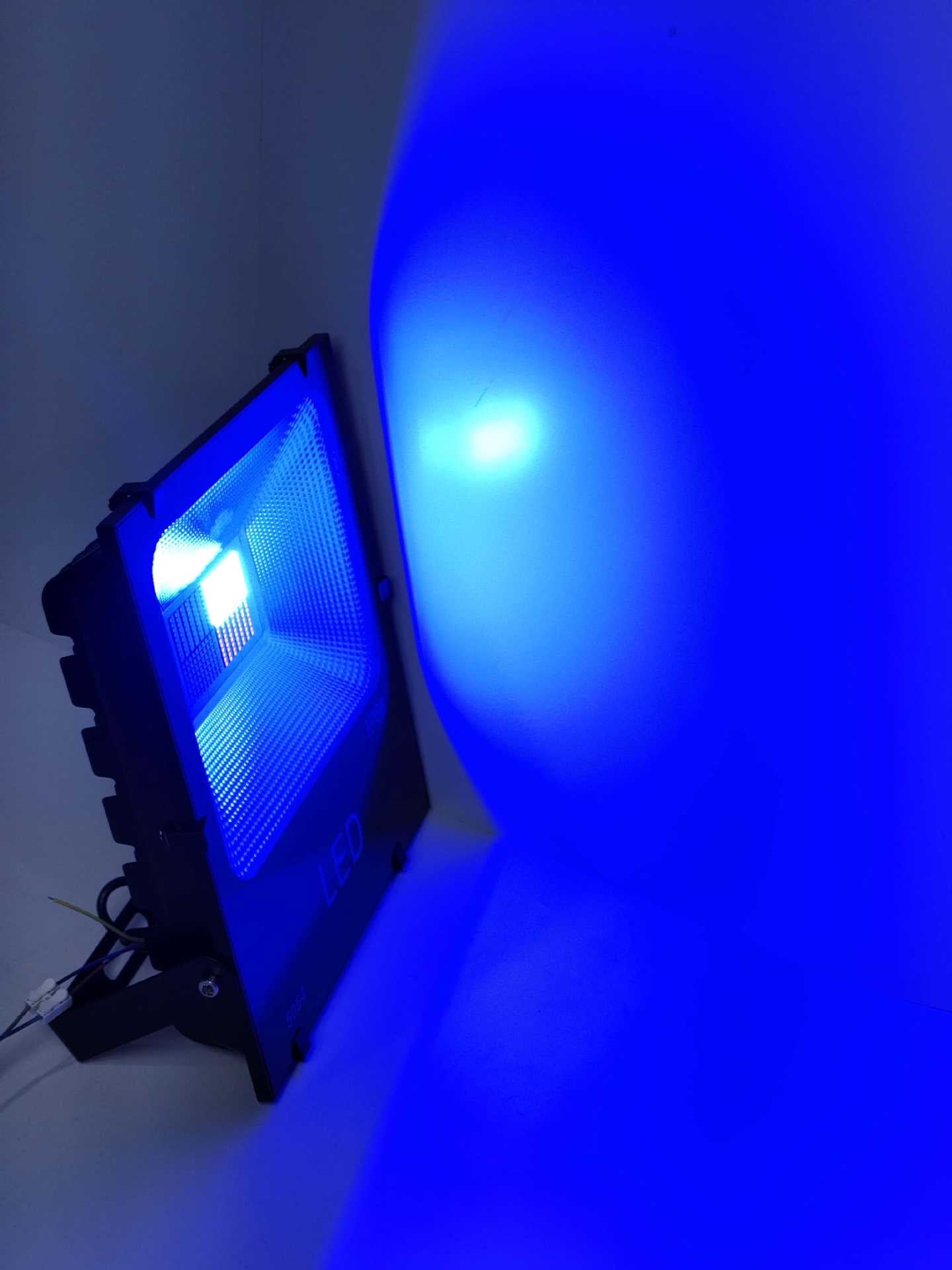 DMX512 RGB LED Flood Light 150W AC110-220V Outdoor IP66 LED WallWasher BLACK Aluminum Case Tempering Glass Cover High Lumen Security Light Garden Landscape Lawn Lamp