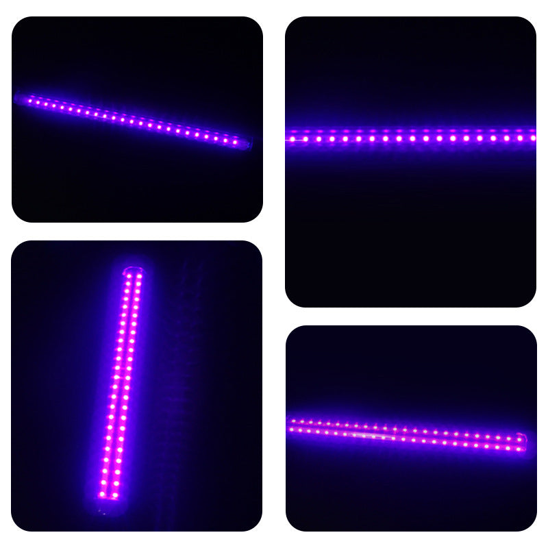 10W 12.6inches T8 LED UV 385-400nm Black Light Strip, LED