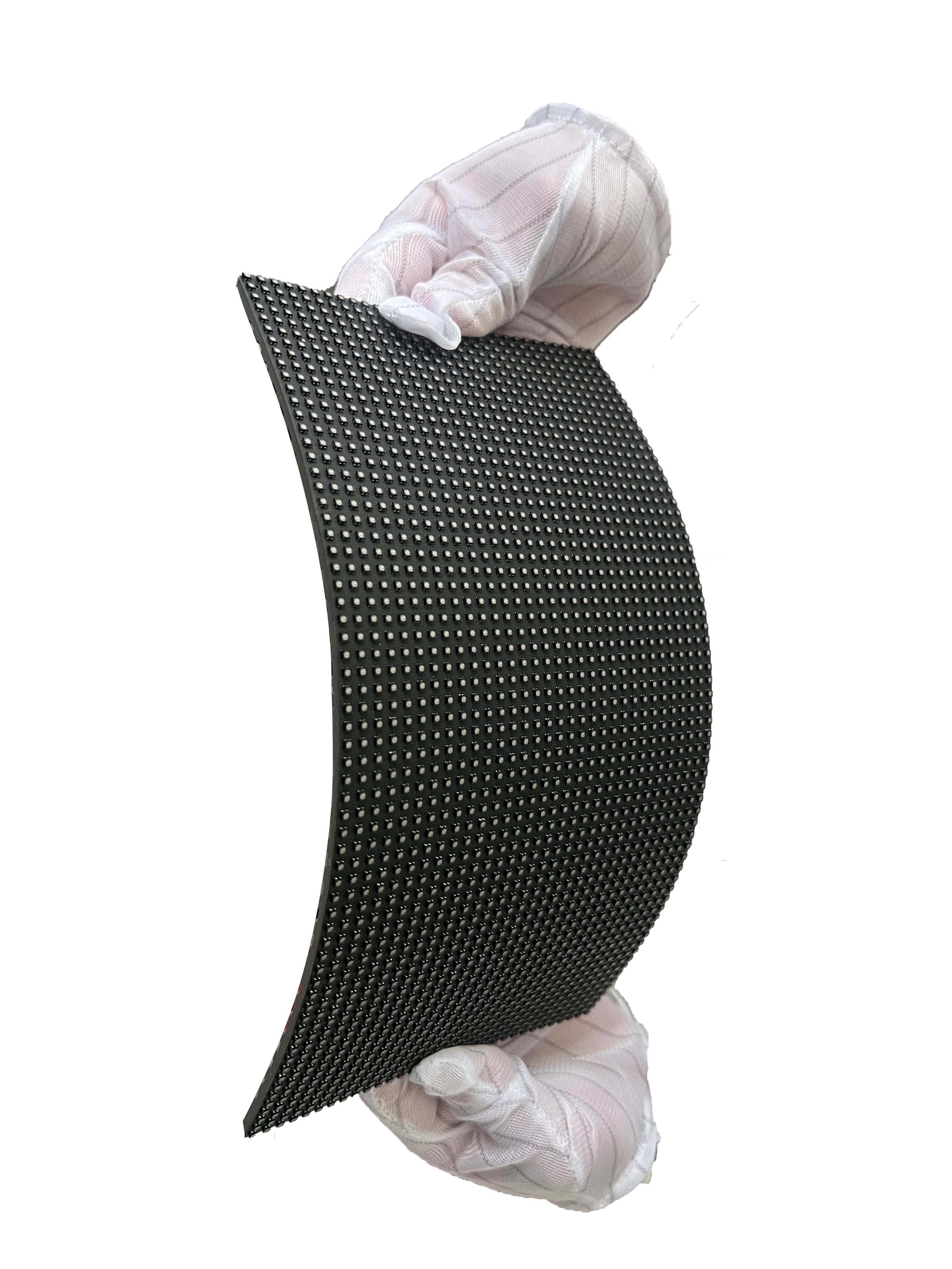 HKXR4S (P4) Indoor Flexible LED Display Module, 4mm Full RGB Pixel LED Display Panel Screen in 240* 120 mm with 1800 dots, 1/15 Scan, 600 Nits LED Tile for Indoor Display