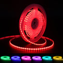 5mm FCOB LED Strip 16.4FT/5M 160LEDs/M 10W/M 5V WS2812 IC SPI Controlled Dream RGB Color LED Light Tape