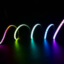 5mm FCOB LED Strip 16.4FT/5M 160LEDs/M 10W/M 5V WS2812 IC SPI Controlled Dream RGB Color LED Light Tape