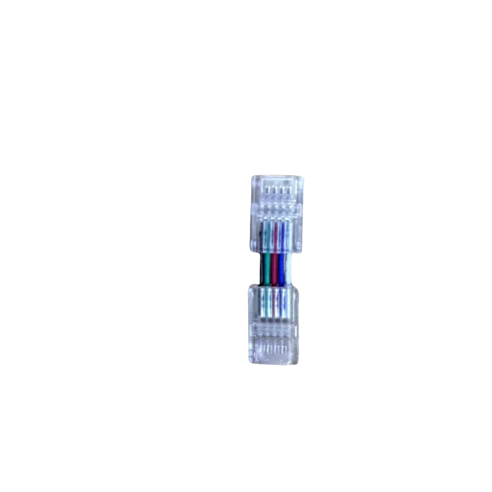 5pcs Pack Solderless Quick Connector Crystal 5Pin LED Strip Connector for 4in1 RGBW RGBWW 12mm Wide PFCB LED Flexible Strip Lights