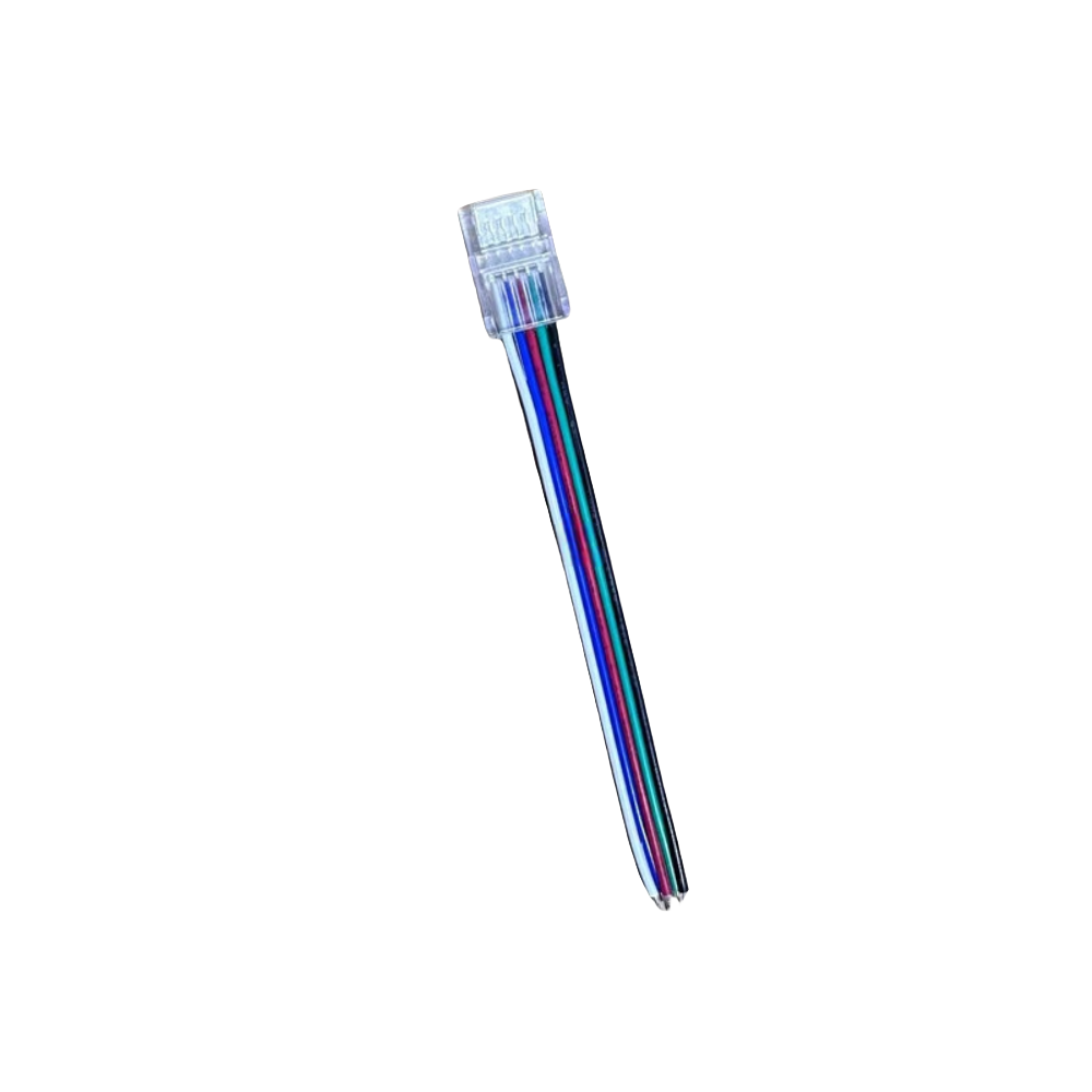 5pcs Pack Solderless Quick Connector Crystal 5Pin LED Strip Connector for 4in1 RGBW RGBWW 12mm Wide PFCB LED Flexible Strip Lights