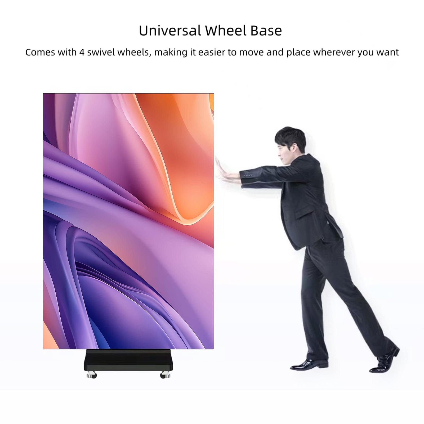 Tri-Fold LED Poster Display w/ unfolding display in 4.2ft by 6.3ft in 1.25mm | 1.53mm | 1.86mm | 2.5mm Pixel Pitch Free Moving LED Kiosk