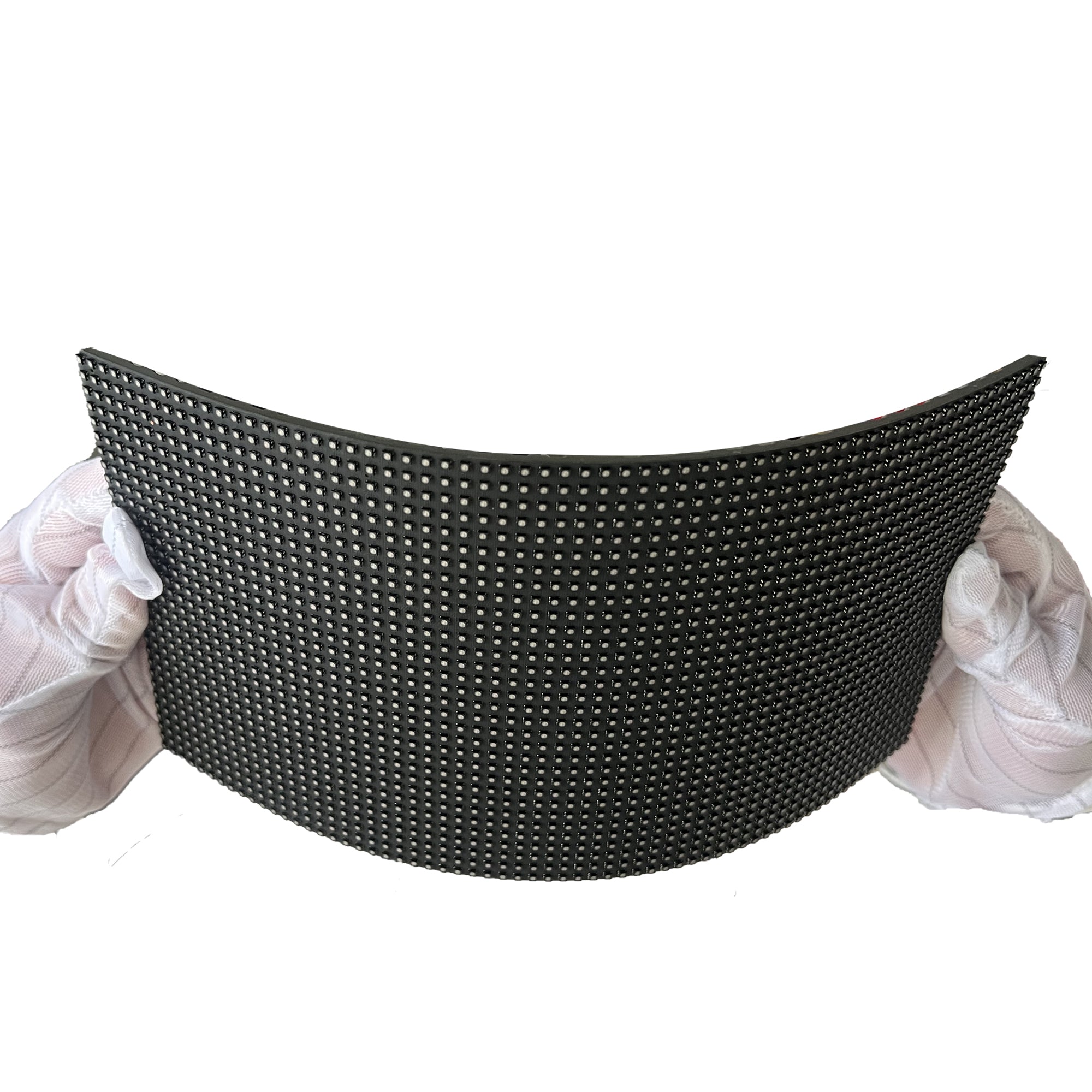 HKXR4S (P4) Indoor Flexible LED Display Module, 4mm Full RGB Pixel LED Display Panel Screen in 240* 120 mm with 1800 dots, 1/15 Scan, 600 Nits LED Tile for Indoor Display