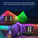 LightingWill OL1 Permanent Outdoor Lights: Multi-Functional Holiday Lighting with a Variety of Lighting Modes to Create a Warm Atmosphere, Gardens, Porches, and Any Outdoor Space | Durable, Energy-Efficient, and Long-Lasting Outdoor Lighting Solution