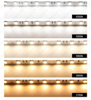 16.4FT 5Meters SMD2835 600LED 12V 60W True Color CRI95+ LED Strip Light Flexible Tape Light