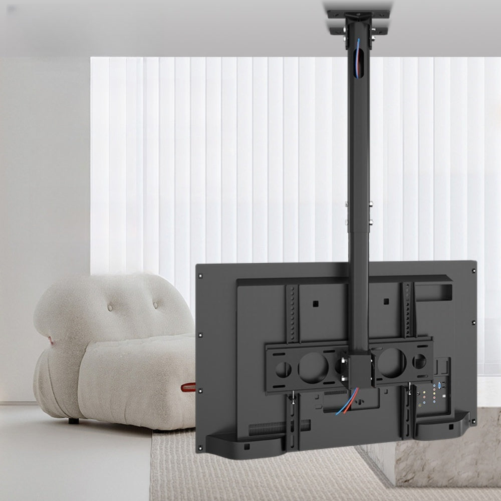 Hanger Monitor 55 Inch Dual Side by Side LCD Screen Hanger LCD TV Ceiling Hanger 360