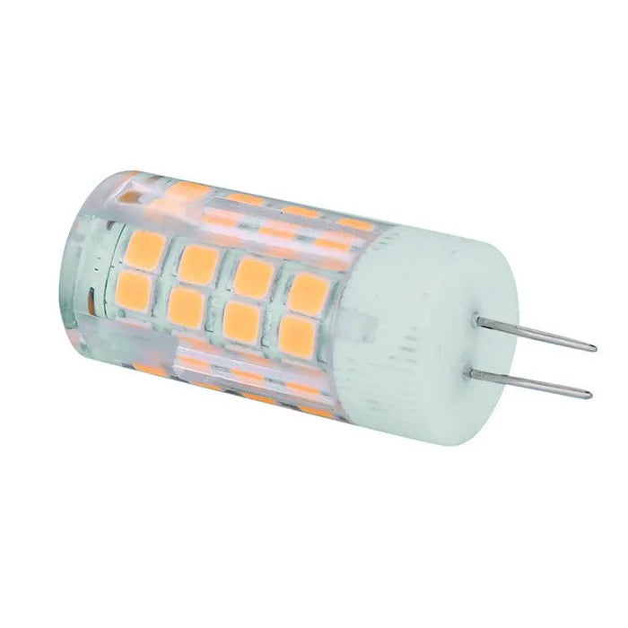 110V-130V /200-240V AC G4 Bi-Pin Base Spotlight Lighting Dimmable 5W Replace 45W G4 Halogen Lamp, for Under-Cabinet Lights, Ceiling Lights, Pack of 10