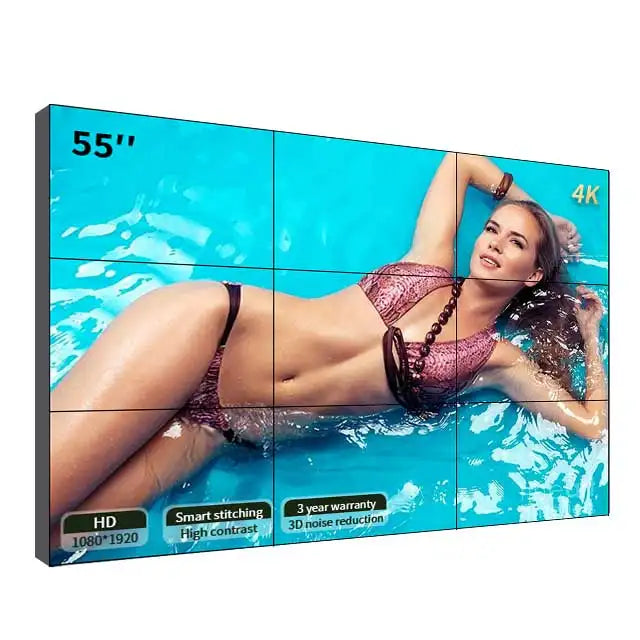 LCD Video Wall Panel Indoor Digital Signage and Display Advertising Players Splicing LCD Screen