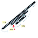 20'' RGBW SMD5050 24V 36W LED Wall Washer Light, Tempering Glass Cover IP67 Waterproof Grade,Energy Saving Linear Strip Light Supplies for Bridge, Hotel, Mega Bar Christmas Advertising Boards, Billboard,Building Commercial Lighting