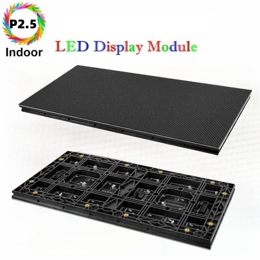 M-HD2.5L P2.5 (2.5mm) Small Pixel Pitch Indoor LED Display Panel, Full RGB Pixel LED Tile in 320*160mm with 8192dots, 1/32 Scan, 600 Nits for indoor Display
