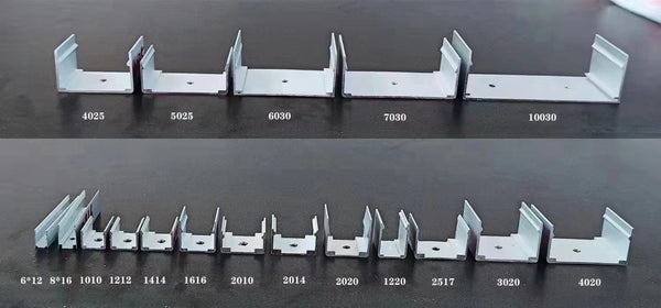 Mounting Track and clips for NEON Tube Housing